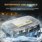 White Amber 36 LED Emergency Strobe Light Flash Beacon Lamp - GENSSI Lighting