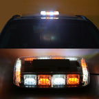 White Amber 36 LED Emergency Strobe Light Flash Beacon Lamp - GENSSI Lighting