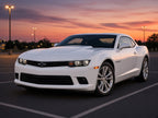 2014-2015 Chevrolet Camaro LS LT SS with Black Halogen headlights installed