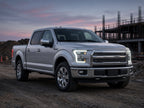 2015-2017 Ford F-150 with chrome full LED headlights installed