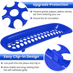 Front Grill Mesh Insert+Headlight Trim Cover for Jeep Wrangler JK JKU 2017 - 2018 - GENSSI Lighting