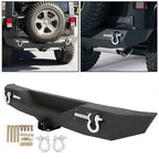 Rear Bumper with 2" Receivers and LED Lights for 2007 - 2018 Jeep Wrangler JK JKU - GENSSI Bumper