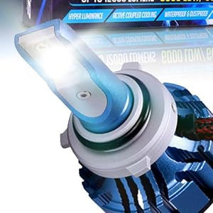 Genssi Low Beam LED Headlamp Kit Bulbs Compatible Freightliner M2 100 106 112 2002-2017 Lighting