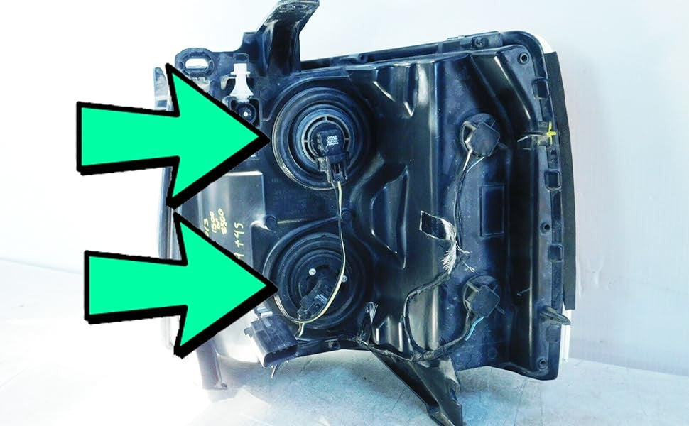 LED Headlight Kit Low Beam and High Beam Light Set Compatible with Chevy Silverado Sierra 1500 2500 3500 HD Lighting