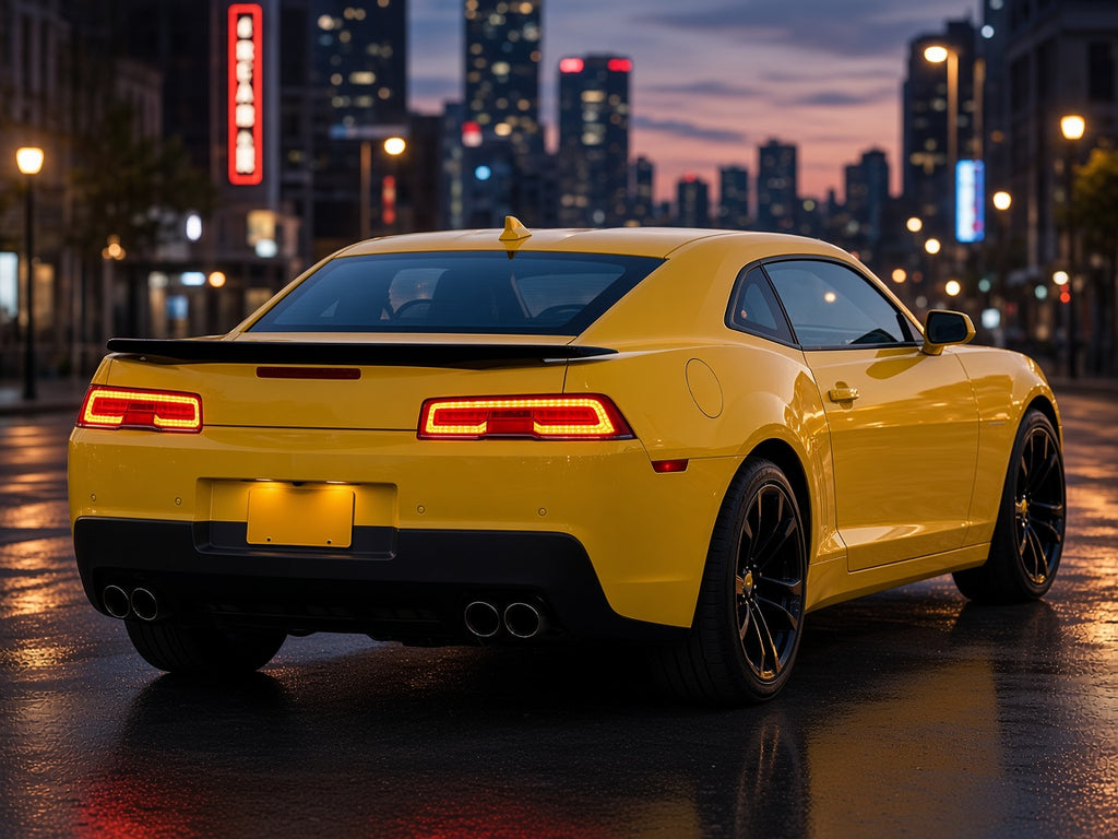 Chevy Camaro Factory LED Models (2014-2015) with LED tail lights installed