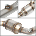 Catalytic Converter Stainless Steel Exhaust Pipe System for 2007 - 2009 Jeep Wrangler JK 3.8L Engine - GENSSI Performance