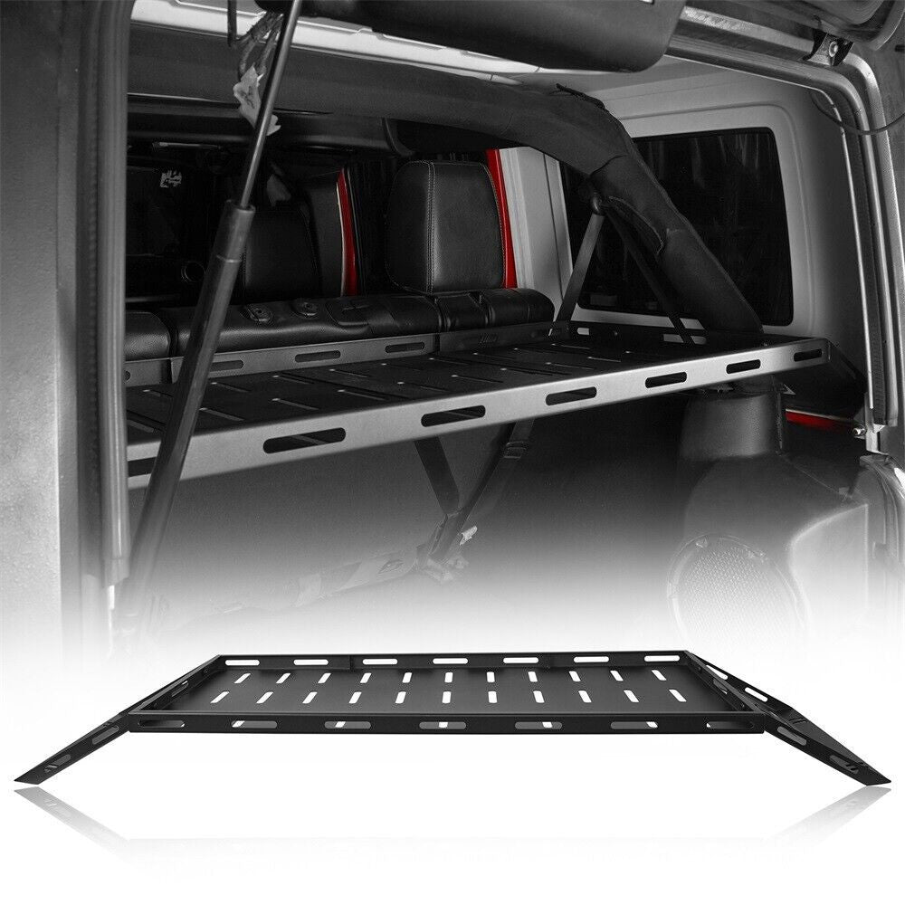 Interior Cargo Shelf Rack for 2007 - 2023 Jeep Wrangler JK JL 4 - Dr Hardtop - GENSSI Interior Part