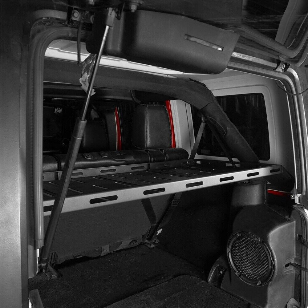 Interior Cargo Shelf Rack for 2007 - 2023 Jeep Wrangler JK JL 4 - Dr Hardtop - GENSSI Interior Part