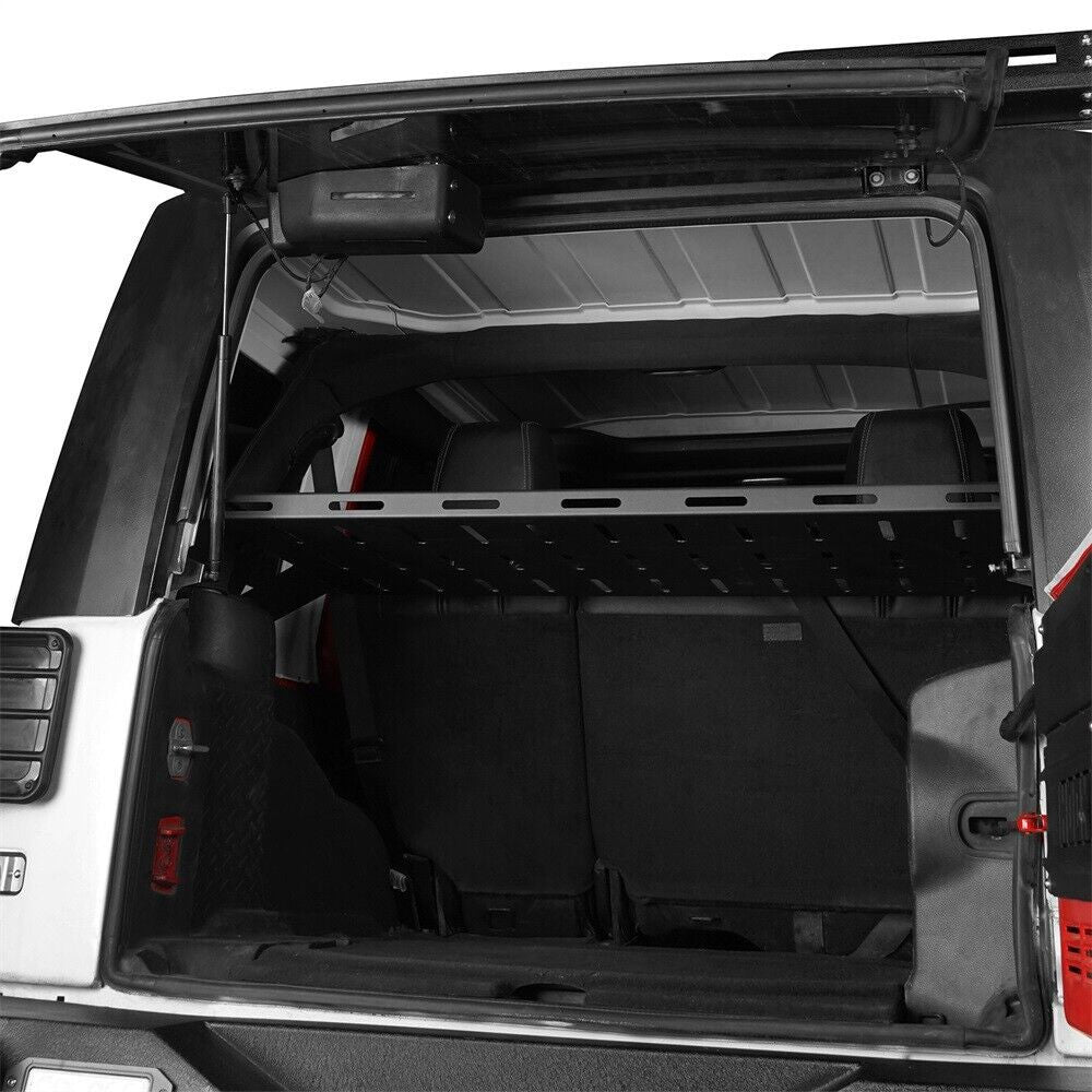 Interior Cargo Shelf Rack for 2007 - 2023 Jeep Wrangler JK JL 4 - Dr Hardtop - GENSSI Interior Part