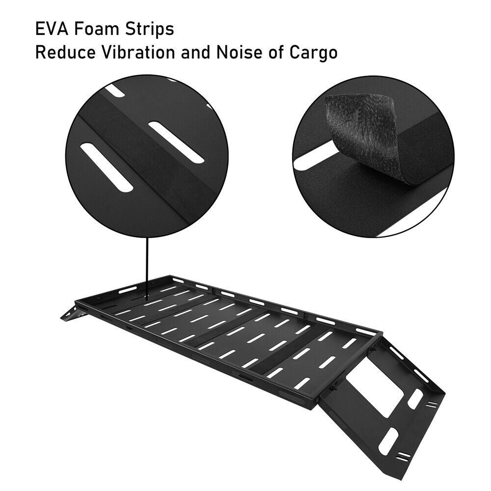 Interior Cargo Shelf Rack for 2007 - 2023 Jeep Wrangler JK JL 4 - Dr Hardtop - GENSSI Interior Part