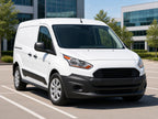 2014-2018 Ford Transit Connect with chrome halogen headlights installed