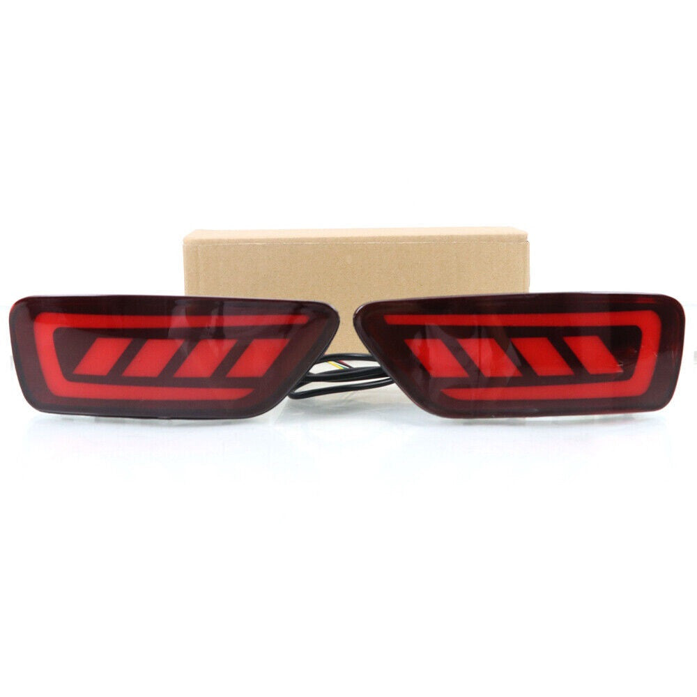 Rear LED Bumper Fog Lights Brighter Safer Dynamic for 2011 - 2021 Jeep Grand Cherokee Lighting