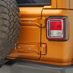 Rear Tail Light Lamps Guards Chrome Trim Cover For Jeep Wrangler JL 2018 - 2023 - GENSSI Exterior Part