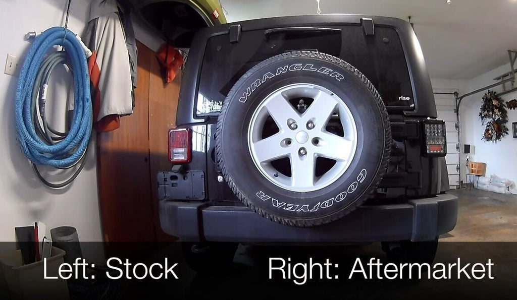 Super Bright LED Tail Lights Brake Reverse Turn Stop DRL for 2007-2018 Jeep Wrangler JK JKU Lighting