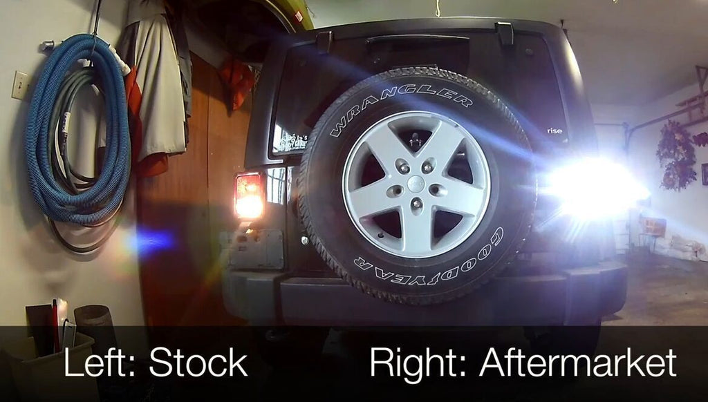 Super Bright LED Tail Lights Brake Reverse Turn Stop DRL for 2007-2018 Jeep Wrangler JK JKU Lighting