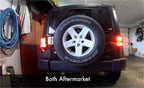Super Bright LED Tail Lights Brake Reverse Turn Stop DRL for 2007 - 2018 Jeep Wrangler JK JKU - GENSSI Lighting
