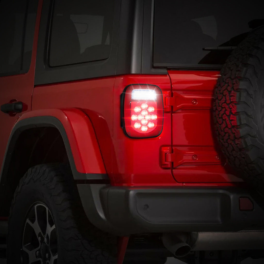 LED Red Tail Lights for Jeep Wrangler CJ YJ TJ Lighting