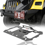 License Plate Relocation Bracket Holder Kit for Jeep Wrangler JL 2020 - 2024 - GENSSI Exterior Part