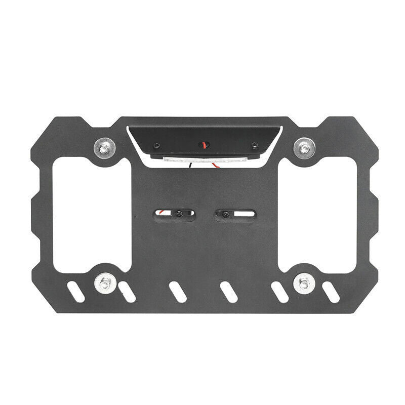License Plate Relocation Bracket Holder Kit for Jeep Wrangler JL 2020-2024 Exterior Part