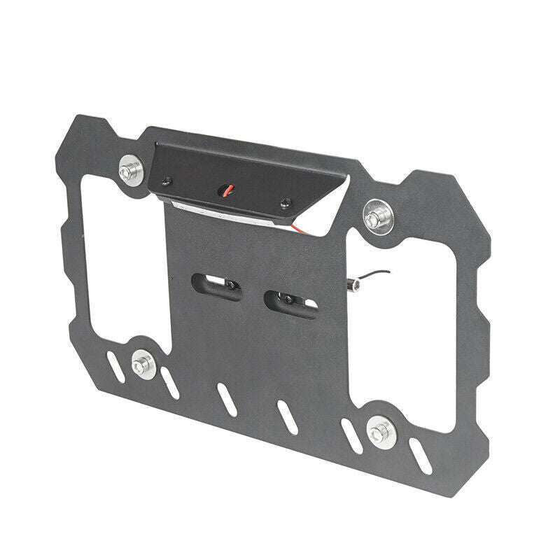 License Plate Relocation Bracket Holder Kit for Jeep Wrangler JL 2020-2024 Exterior Part