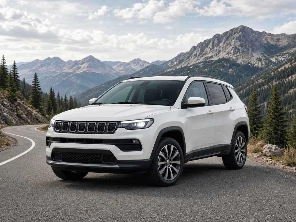 2022-2026 Jeep Compass with LED headlights installed