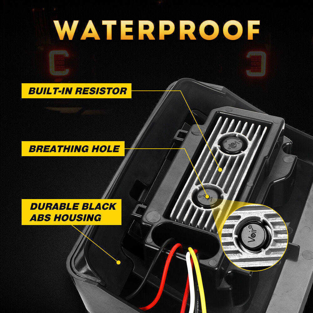 LED Tail Lights Brake Reverse Turn Signals DRL for Jeep Wrangler JK 2007-2017 Lighting