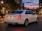 Cadillac CTS Sedan (2014-2019) with red LED tail lights installed