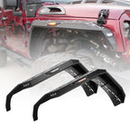 Front And Rear Fender Flares for 2007 - 2018 Jeep Wrangler JK - GENSSI Exterior Part