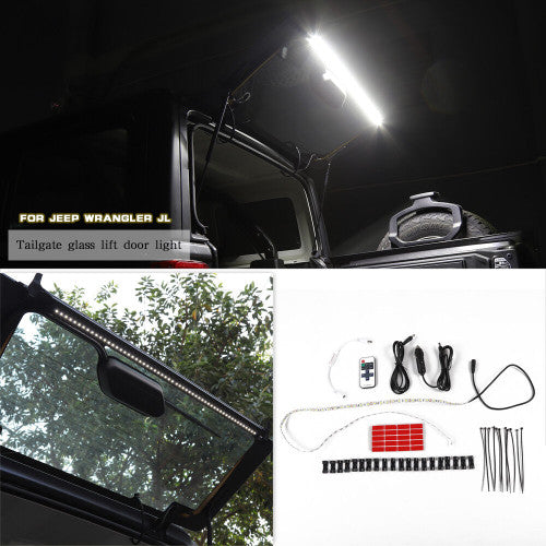 LED Light Strip Tailgate Glass Rear Gate Hatch Lamp for 2007-2023 Jeep Wrangler JL JK Default Title Lighting