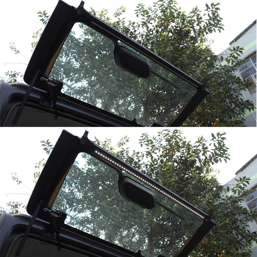 LED Light Strip Tailgate Glass Rear Gate Hatch Lamp for 2007-2023 Jeep Wrangler JL JK Lighting