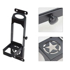 Door Hinge Step Metal Folding Foot Peg For Jeep Wrangler JK 2007+ Pair Black - GENSSI Exterior Part