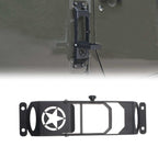 Door Hinge Step Metal Folding Foot Peg For Jeep Wrangler JK 2007+ Pair Black - GENSSI Exterior Part
