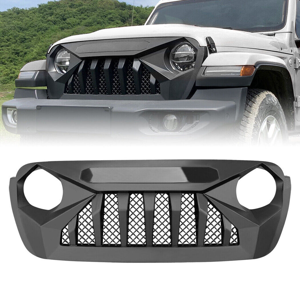 American Demon Grille Demon Grille for Jeep Wrangler JL JLU Gladiator JT 2018-2023 Grille