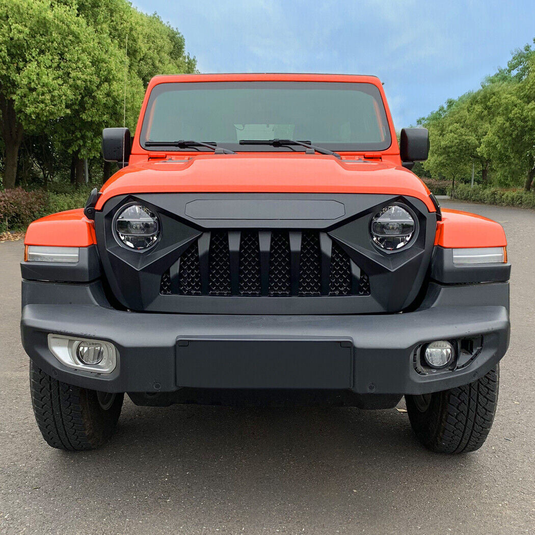 American Demon Grille Demon Grille for Jeep Wrangler JL JLU Gladiator JT 2018-2023 Grille
