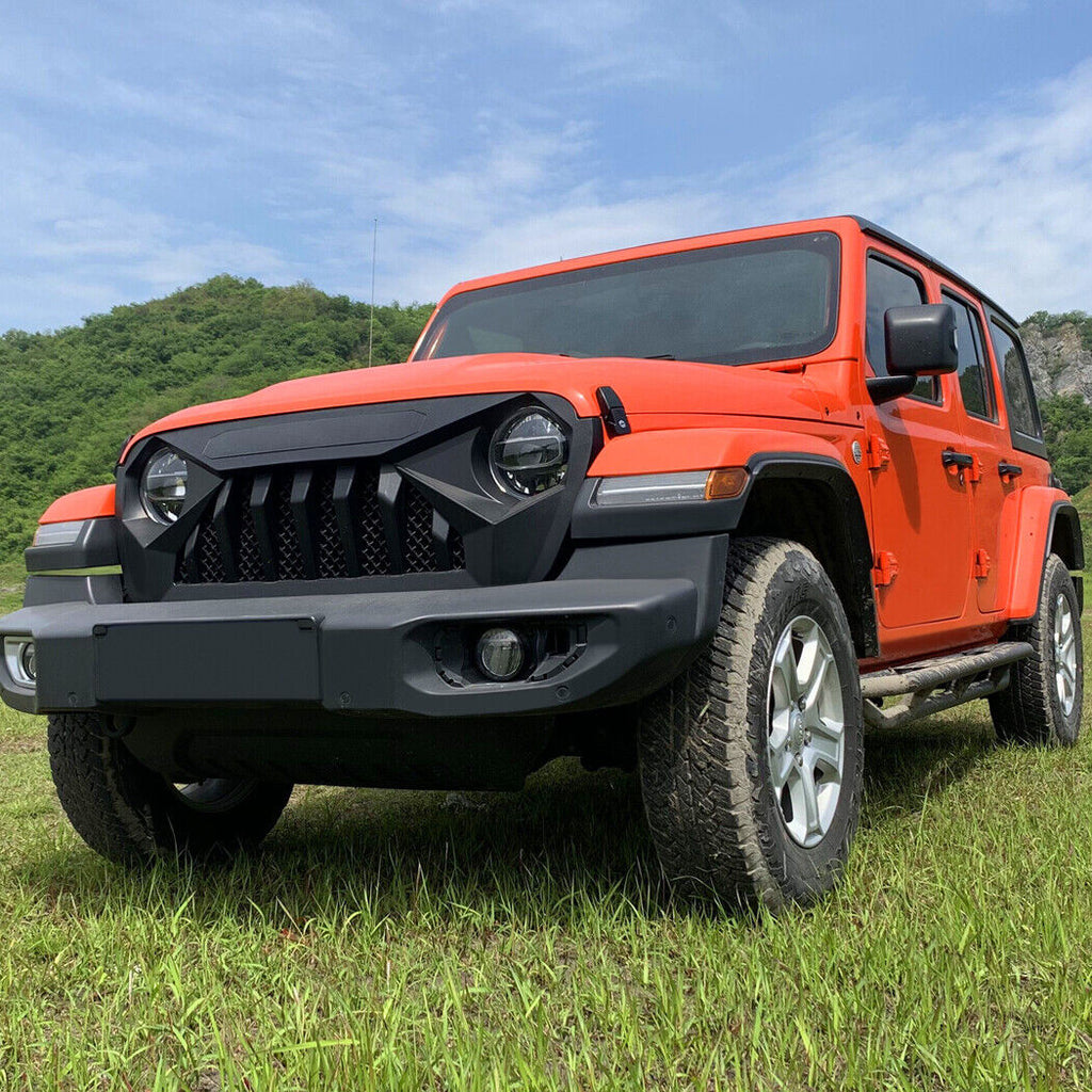 American Demon Grille Demon Grille for Jeep Wrangler JL JLU Gladiator JT 2018-2023 Grille