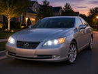 2007-2009 Lexus ES350 with chrome HID projector headlights installed