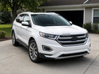 2015-2018 Ford Edge with chrome halogen projector headlights installed