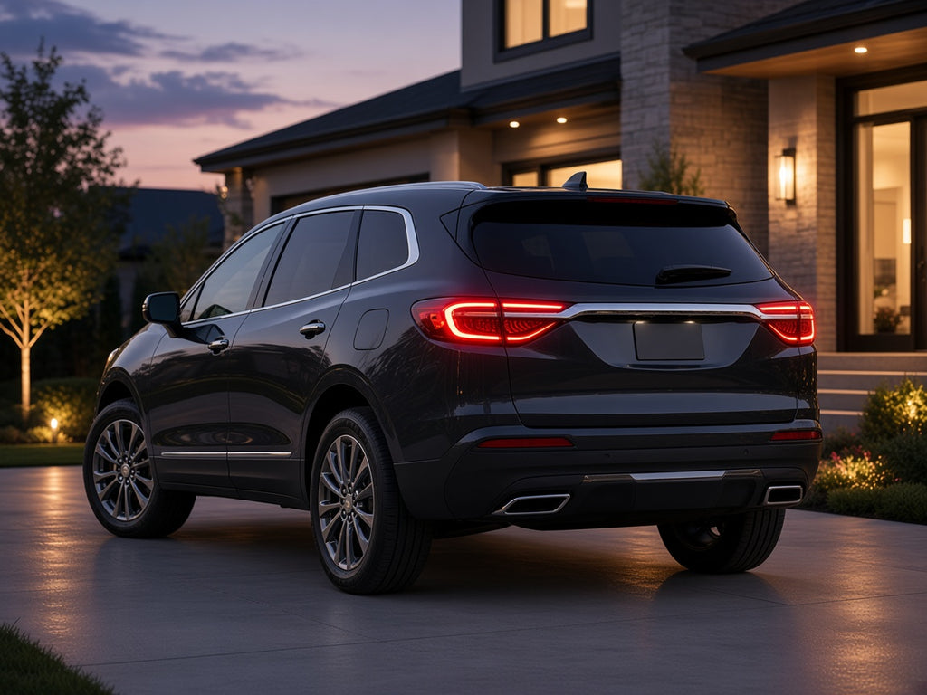 Buick Enclave (2018-2021) with LED outer tail lights installed
