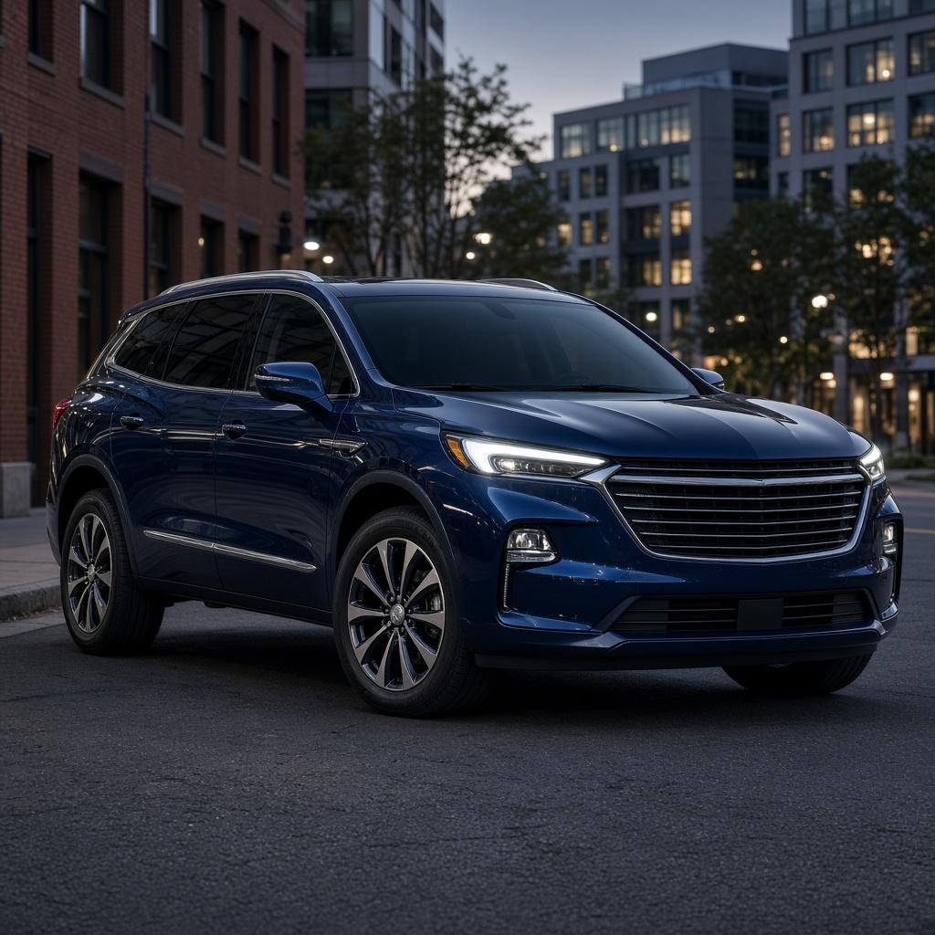 2018-2021 Buick Enclave with LED headlights installed