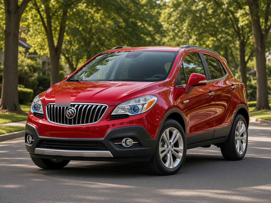 2013-2016 Buick Encore with chrome halogen headlights installed