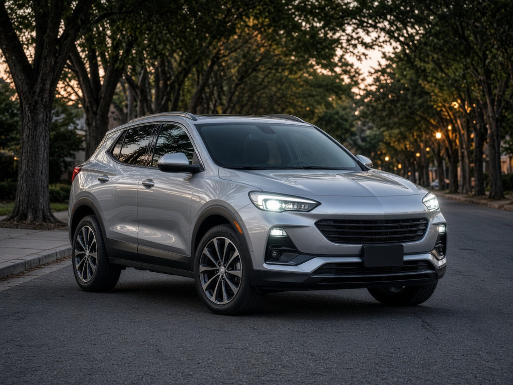 2020-2023 Buick Encore GX with full LED headlights installed