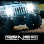 7 Inch Projector Chrome LED Headlights Set - GENSSI Lighting