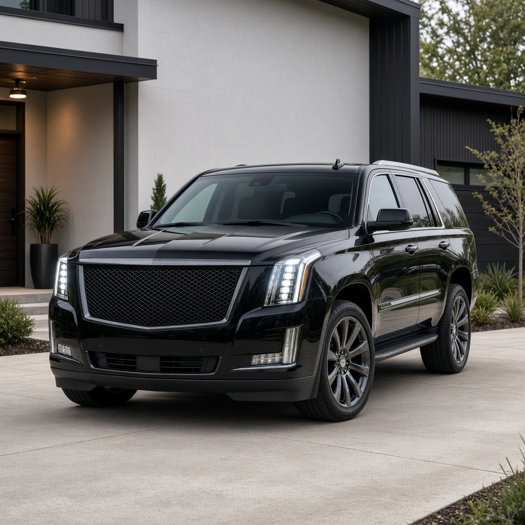 2015-2020 Cadillac Escalade with LED headlights installed