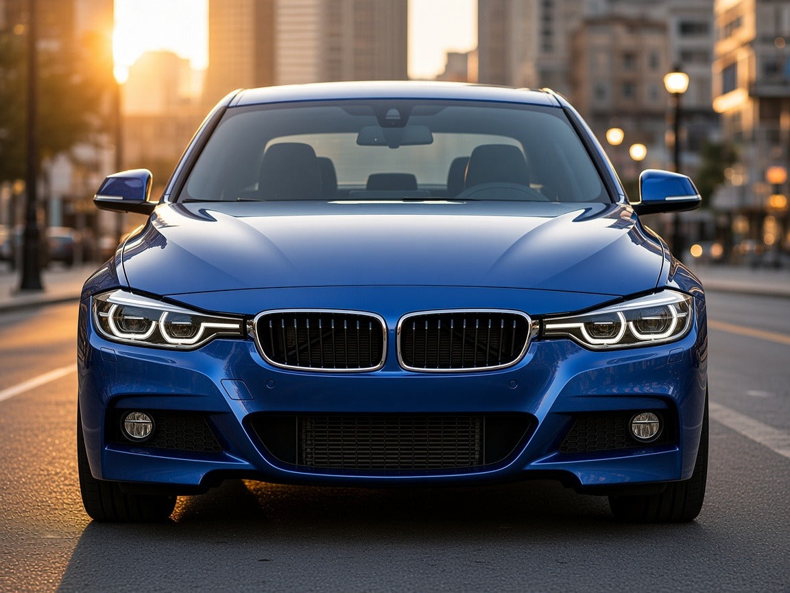 2012-2015 BMW 3 Series F30 with full LED headlights installed