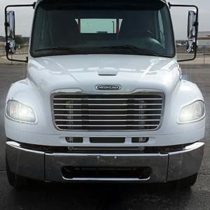Genssi Low Beam LED Headlamp Kit Bulbs Compatible Freightliner M2 100 106 112 2002-2017 Lighting