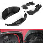 Front and Rear Aluminum Inner Fender Liners for Wrangler JK 2007 - 2018 - GENSSI Exterior Part