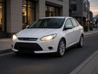 2015-2018 Ford Focus with chrome halogen headlights installed