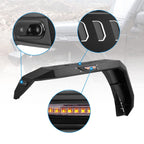 Front And Rear Fender Flares with LED Lights Black Steel for (2007 - 2018) Jeep Wrangler JK JKU - GENSSI Exterior Part