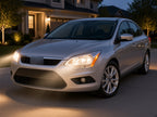 2009-2011 Ford Focus with black crystal halogen headlights installed