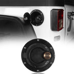 Fuel Gas Tank Cap Cover with 3 Digit Combination Lock for 2007-2018 Jeep Wrangler JK JKU Exterior Part